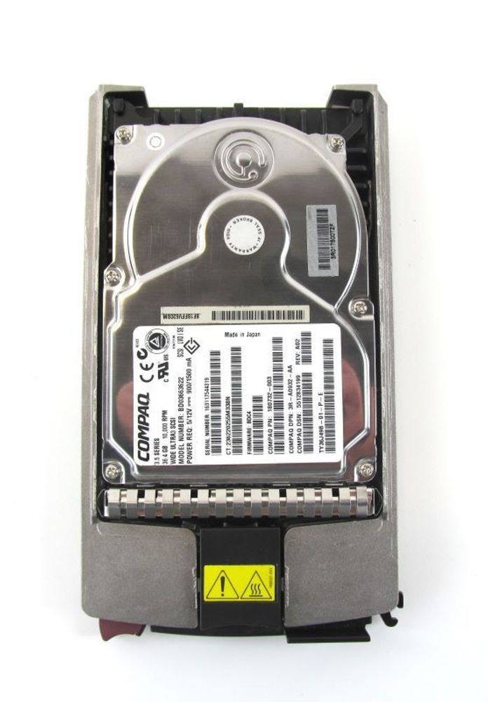 Жесткий диск HP SCSI 36Gb (10K/U320/80pin/Hot-Plug) 286713-B22