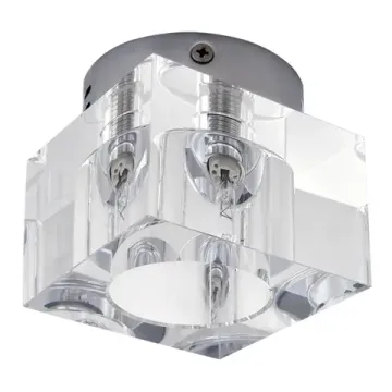 Накладной точечный светильник 1*G9 160204 хром/прозрачный Cubo Lightstar