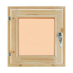 Окно 50*50 стеклопакет, тонированное