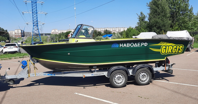 Алюминиевая моторная лодка Гиргис 470