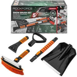 Набор щетки со скребком и лопаты для снега 5пр. RockFORCE RF-DS08227