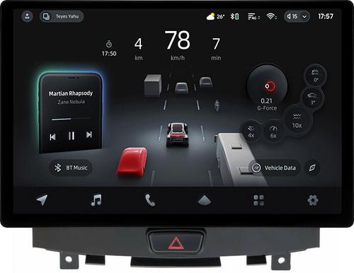 Магнитола для Infiniti EX35 2007-2009 - Teyes CC4-PRO монитор 13" 2K QLED на Android 13, Быстрейшая, Snapdragon 778G, ИИ, CarPlay, DSP, 4G SIM-слот
