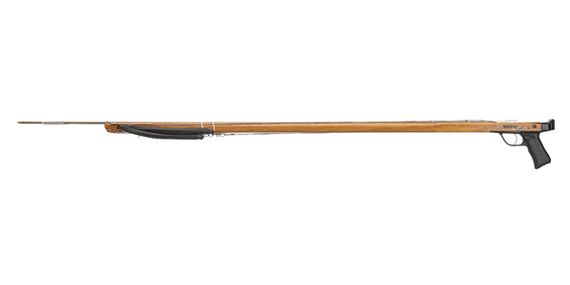 Ружье-арбалет подводное Riffe Euro #110 54"(137 см), 2 кольцевые тяги, гарпун 59"(150 см), дерево тиковое