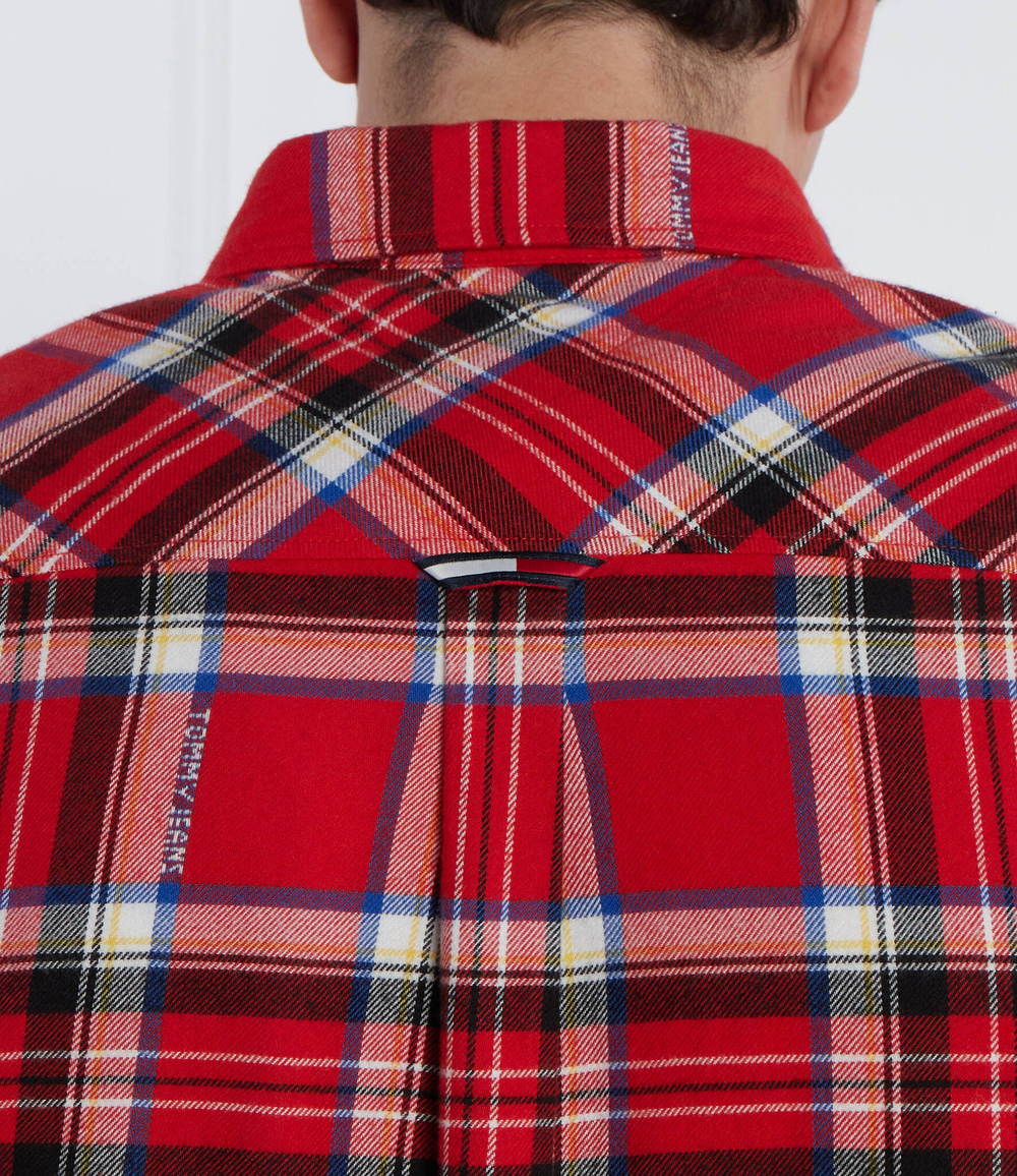 Рубашка TOMMY CHECK Tommy Jeans - красный(DM0DM17245)