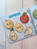 Развивающая книга-игрушка "Я знаю" на липучках