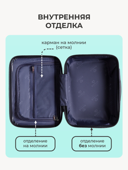 Набор M/L средний и большой с кейсом в комплекте Папайя