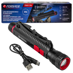 Фонарь светодиодный аккумуляторный Forsage F-TH2178