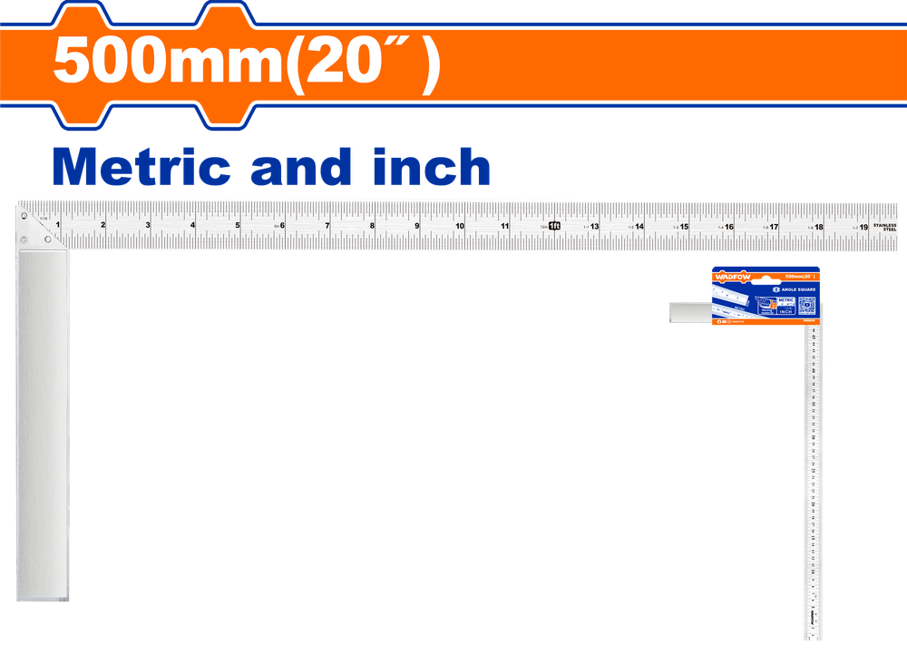 Угольник металлический WADFOW WSR2950 500 мм
