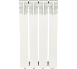 Алюминиевый радиатор ROMMER Optima 500 4 секции RAL9016 89556