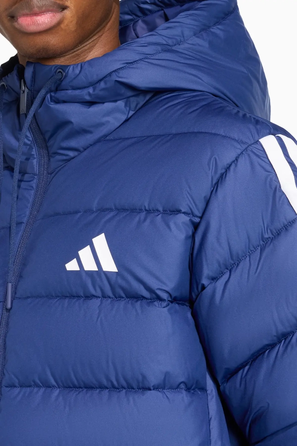 Куртка adidas Essentials CLIMAWARM 3-Stripes Synthetic Down - синий