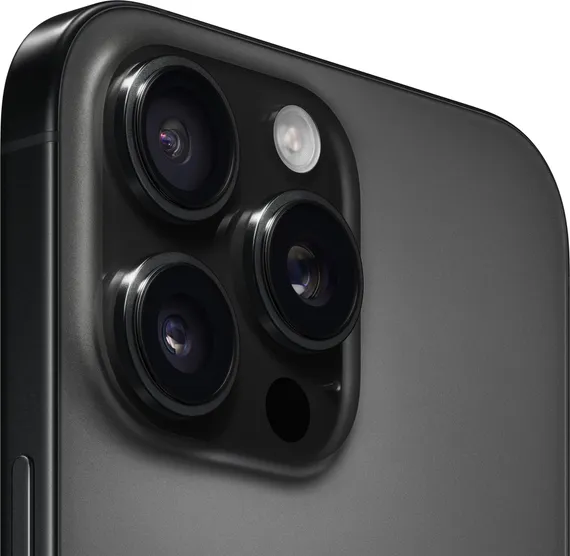 Смартфон Apple iPhone 16 Pro Max 512 ГБ Черный Титан (nano SIM+eSIM) Black Titanium