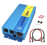 Автомобильный преобразователь напряжения инвертор Lvyuan 4000w 12v-220v Power inverter. Чистый синус. Чистая, немодифицированная синусоида.