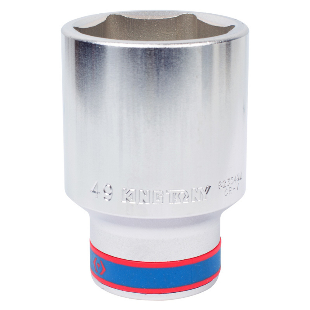 Головка торцевая глубокая шестигранная 3/4", 49 мм KING TONY 623549M