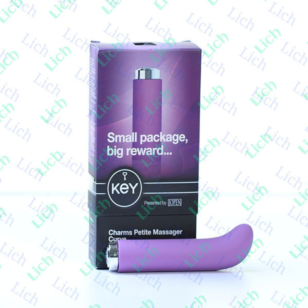 Сиреневый вибратор с изогнутой головкой Curve Lavender
