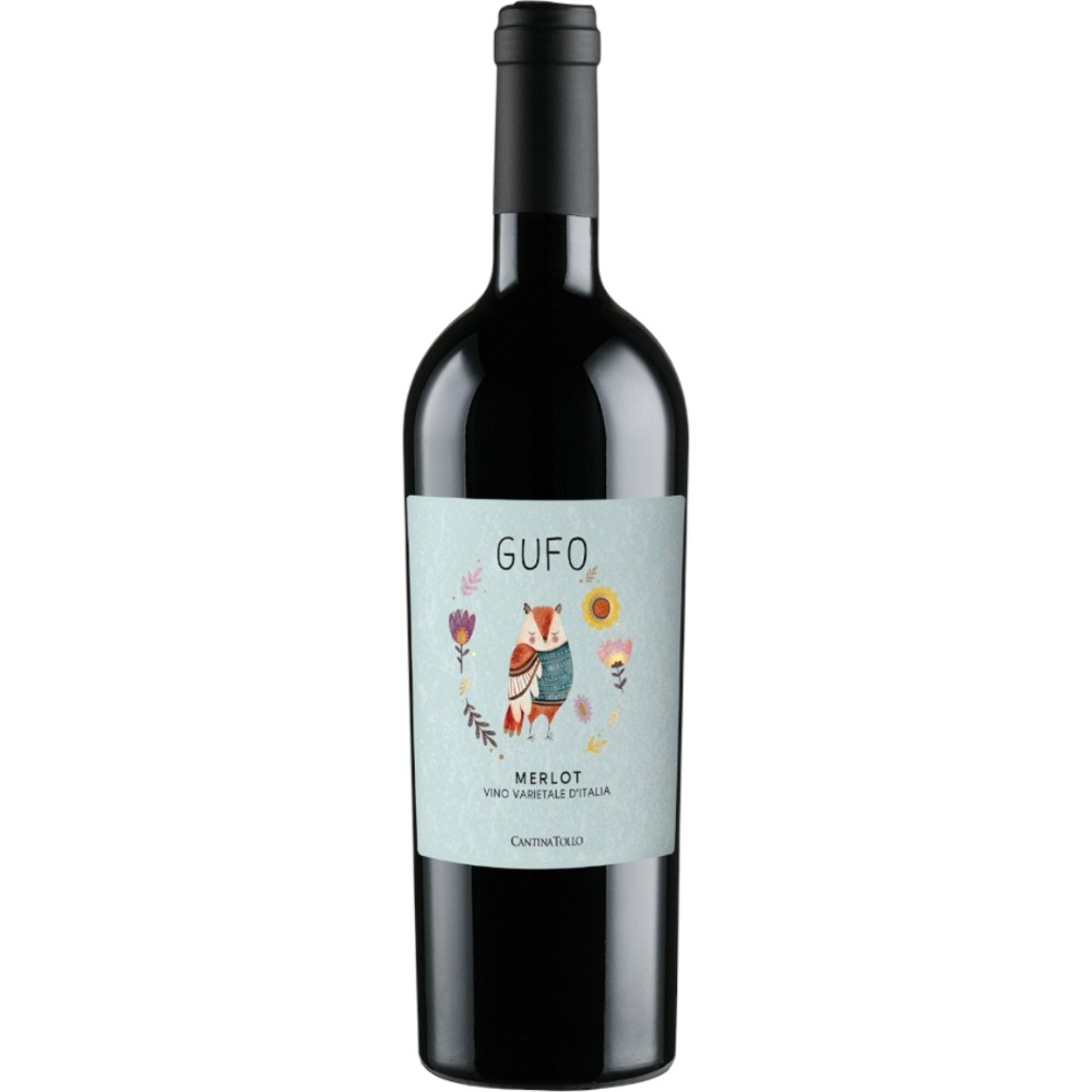Вино Cantina Tollo Gufo Merlot 0,75 л.