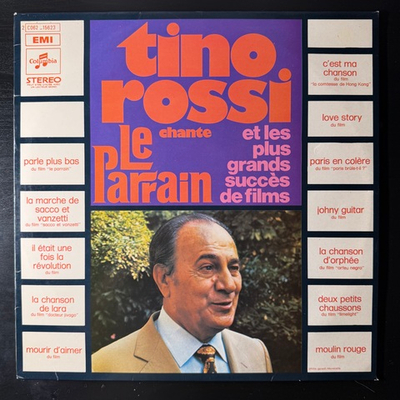 Tino Rossi ‎– Chante Le Parrain Et Les Plus Grandes Succès De Films (Франция)