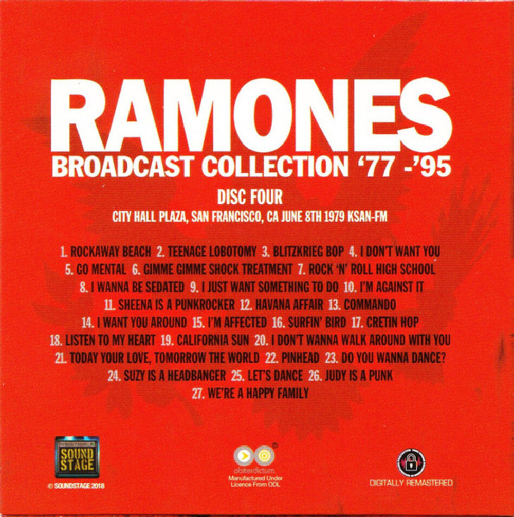 Ramones / Broadcast Collection '77-'95 (9CD)