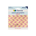 Шаблон для пэчворка 75х65 см, ромб 60°, Gamma PPS-04