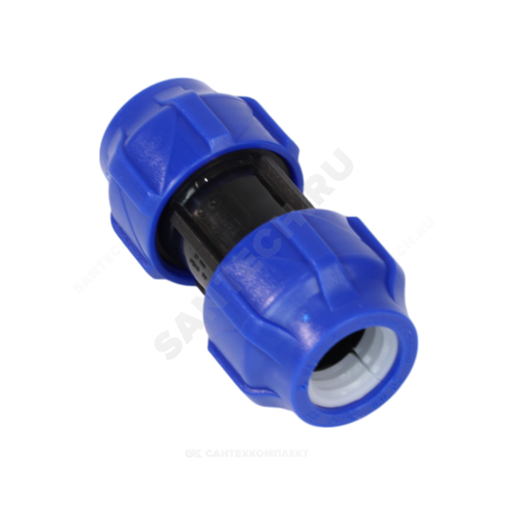 Муфта компрессионная ПЭ Дн 63 Ру16 VALFEX 121001121063
