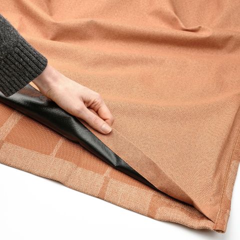 Комплект штор IKEA LONNSTAVMAL, Кирпичный, 145х250 см, 2 шт
