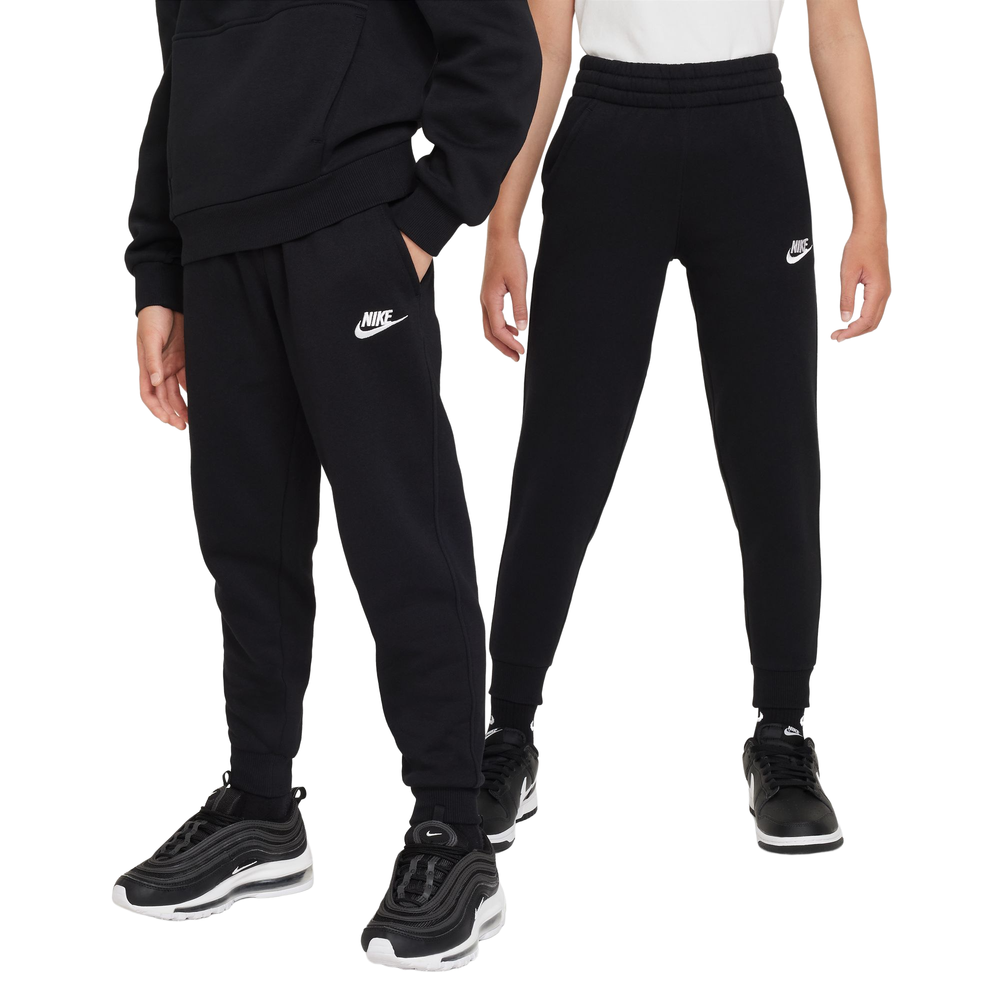 Штаны для девочки теннисные Nike Club Fleece Jogger - черный