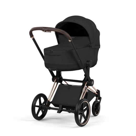 Детская коляска Cybex Priam V Style 2 в 1 Sepia Black на шасси Rosegold