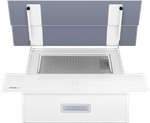 HOMSAir VERTICAL 60 Glass White