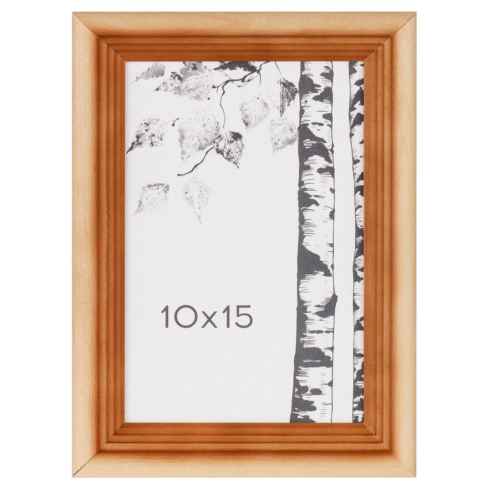 Фоторамка 10*15, деревянная, цвет сосна, Спейс С20