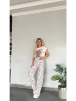 костюм летний с принтом