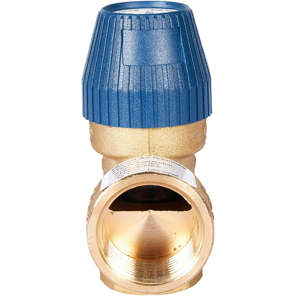 Клапан предохранительный STOUT - 1/2", сброс 3/4" (ВР/ВР, Рн 10 бар)