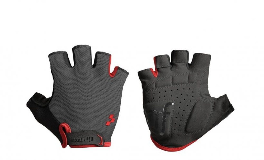 Перчатки CUBE Natural Fit Gloves SF greyґnґred L(9) cube11955