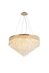 Люстра подвесная NewRgy 5061/18GD GOLD, 18×40 Вт, золотая