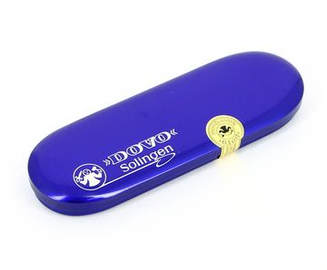 Бритва опасная Dovo, ручка - эбеновое дерево с перламутровой вставкой, 6/8",1/1