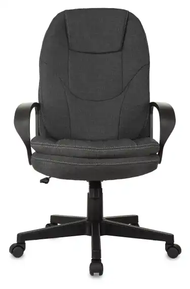 Кресло руководителя Бюрократ CH-868LT Fabric серый 38-417 крестов. пластик