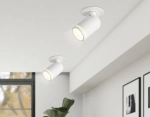 Накладной спот с выключателем TA127 BK черный GU10 max 12W D70*164*D55