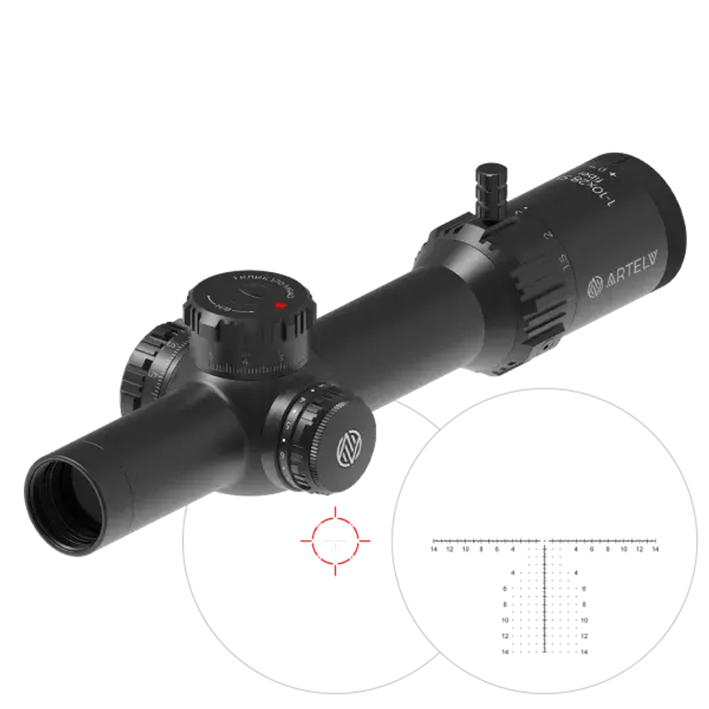 Прицел оптический Artelv CRS 1-10x28 FFP 34мм