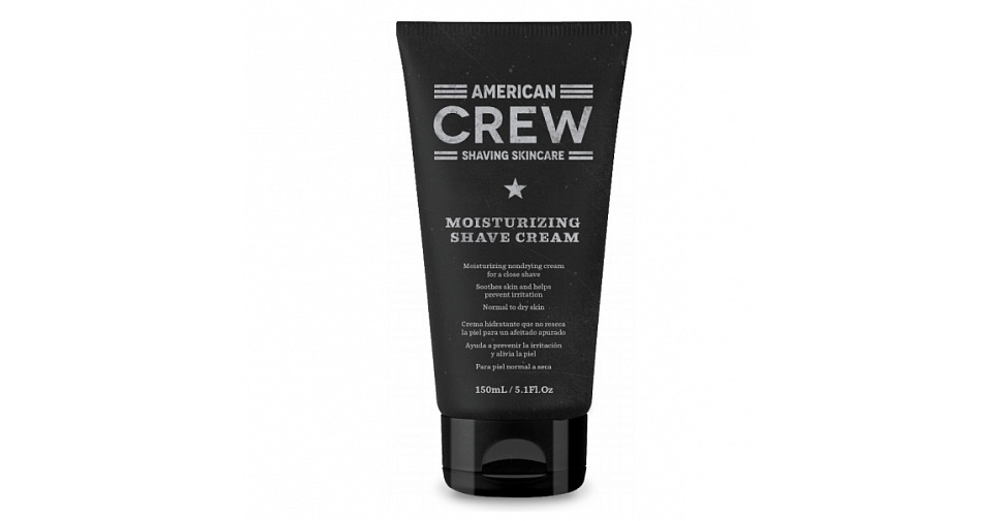 Крем для бритья увлажняющий American Moisturizing Crew Shave Cream 150мл