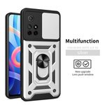 Чехол с кольцом Bumper Case для Xiaomi Poco M4 Pro 5G