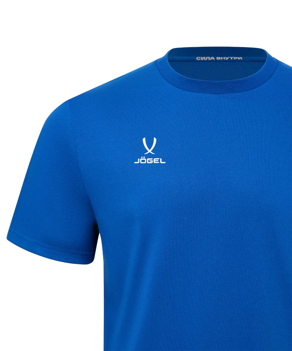 Футболка тренировочная JÖGEL DIVISION PerFormDRY Training CVC Z2, синий