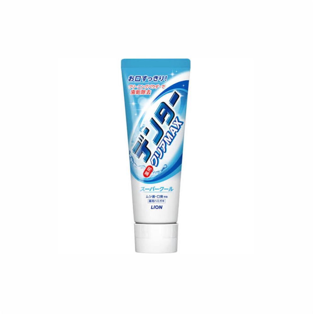 Супер-очищающая зубная паста LION Dentor Clear MAX Super Cool