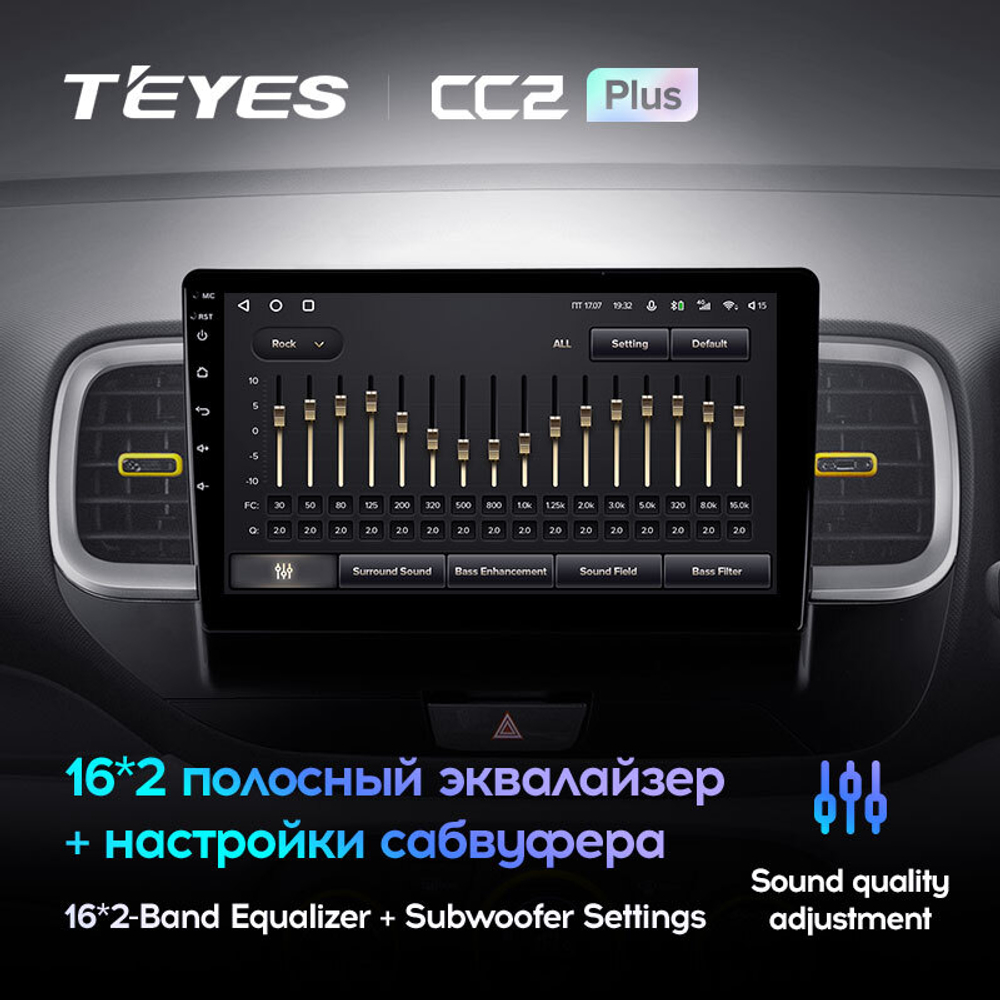 Teyes CC2 Plus 9" для Hyundai Venue 2019-2020
