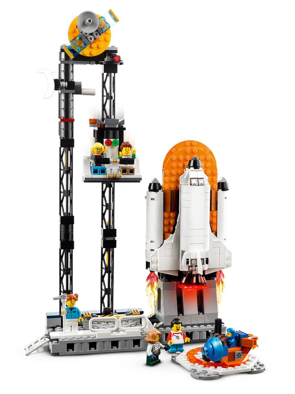 Конструктор Лего Креатор Космические горки 3‑в‑1 | LEGO Creator Space Roller Coaster 31142 — 874 детали (9+)