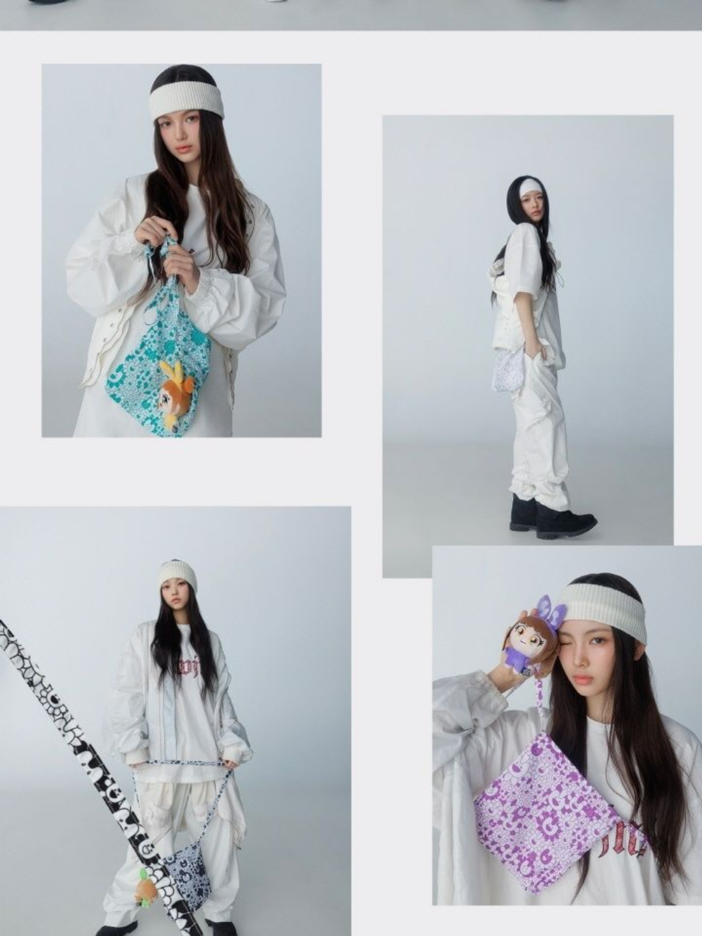Альбом NewJeans - Supernatural Single Album NJ X MURAKAMI Cross Bag RANDOM Version