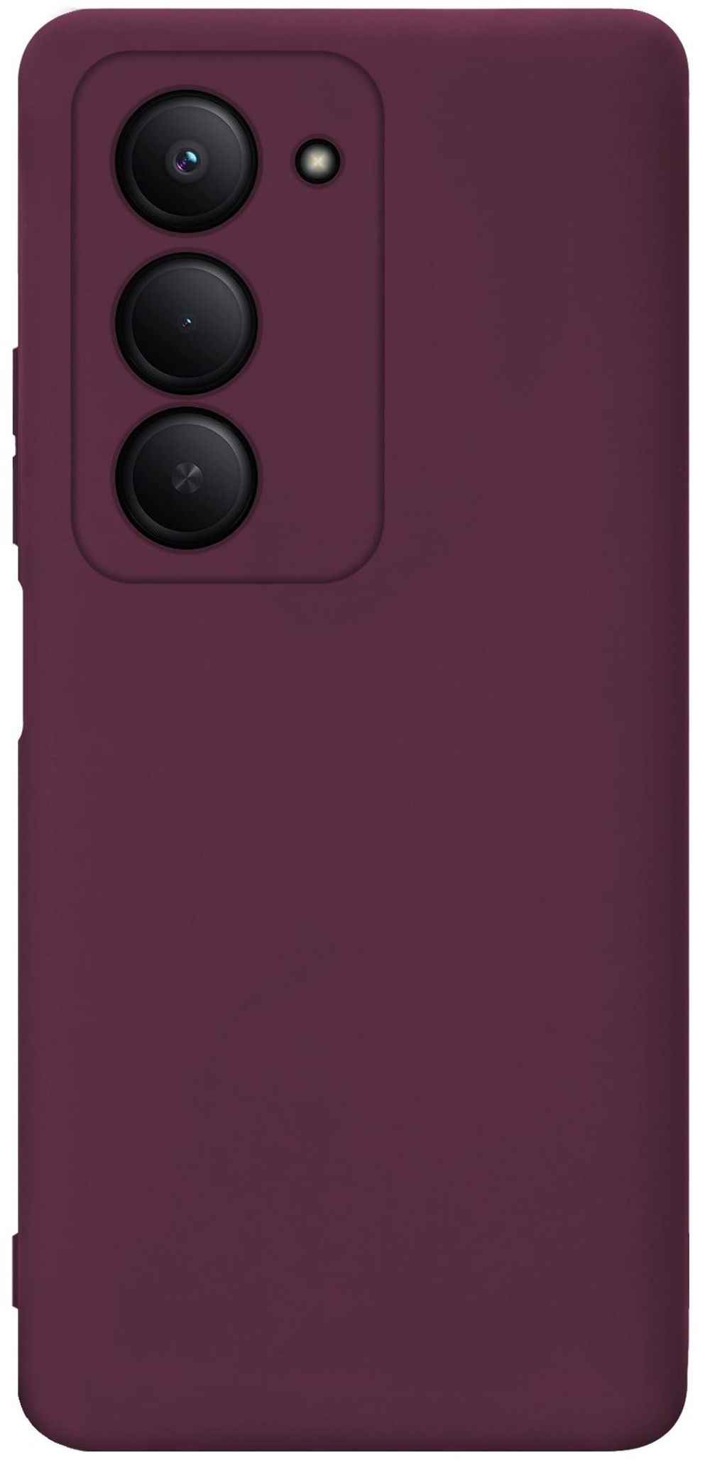 Мягкий Soft Touch чехол из силикона для XIAOMI REDMI 15 5G с бархатной подкладкой