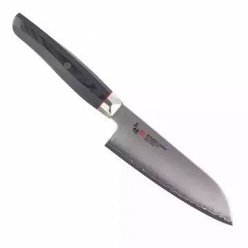 Нож кухонный Zanmai Revolution Santoku 180 мм. ZRB-1203G