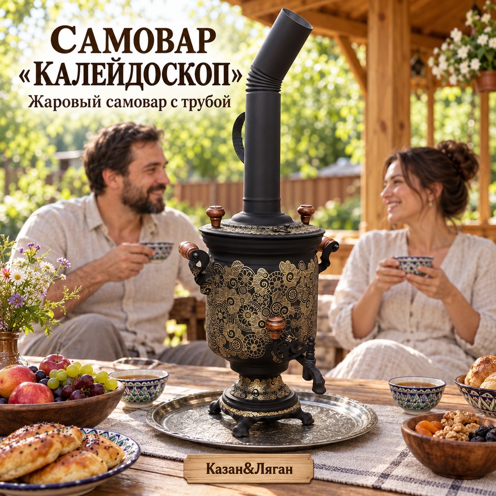 Самовар Калейдоскоп 7 л