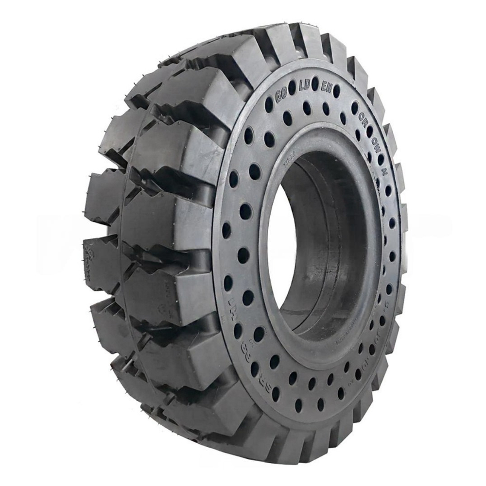 Шина цельнолитая 28х9-15 CHAOYANG GOLDEN CROWN (SR63H1)