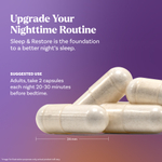 Natrol, сон и восстановление, без мелатонина, 60 капсул