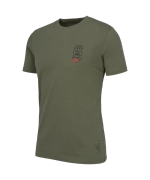 VAN DEER футболка Logo Shirt khaki