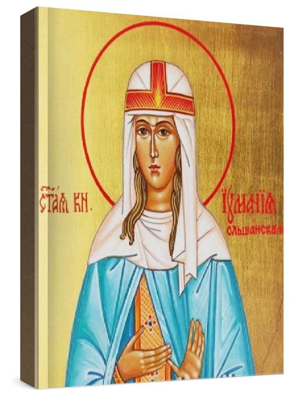 Иулиания Ольшанская (рукописная икона)